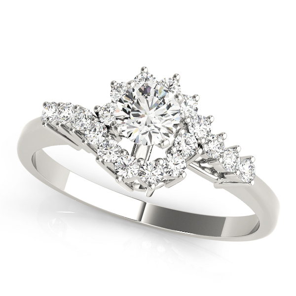 Amazing Wholesale Jewelry - Peg Ring Engagement Ring 23977050088-E