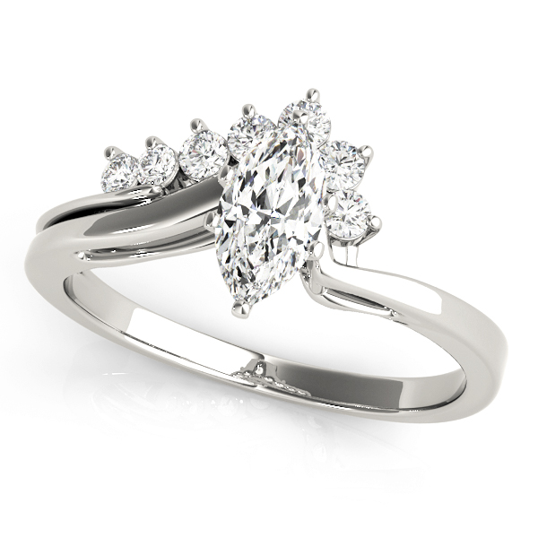 Amazing Wholesale Jewelry - Peg Ring Engagement Ring 23977050097-E