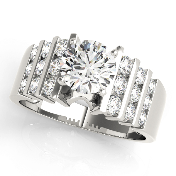 Amazing Wholesale Jewelry - Peg Ring Engagement Ring 23977050175-E