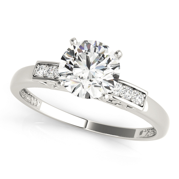 Amazing Wholesale Jewelry - Peg Ring Engagement Ring 23977050251-E