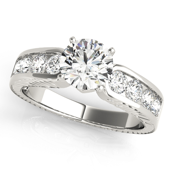 Amazing Wholesale Jewelry - Peg Ring Engagement Ring 23977050255-E