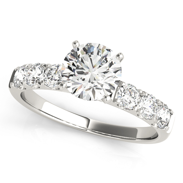 Amazing Wholesale Jewelry - Peg Ring Engagement Ring 23977050261-E