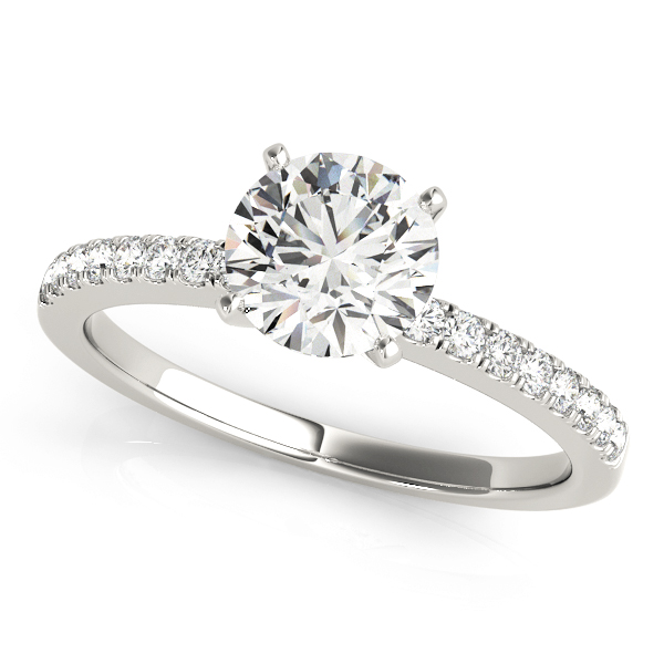 Amazing Wholesale Jewelry - Peg Ring Engagement Ring 23977050281-E