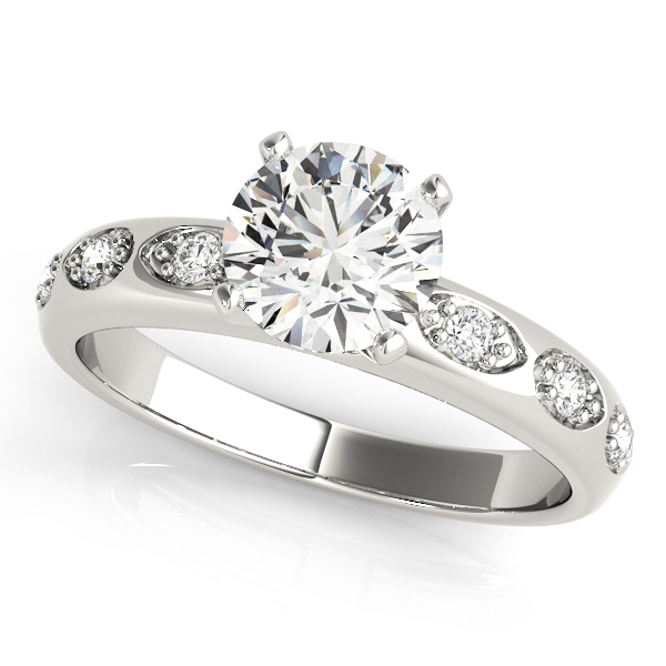 Amazing Wholesale Jewelry - Peg Ring Engagement Ring 23977050291-E