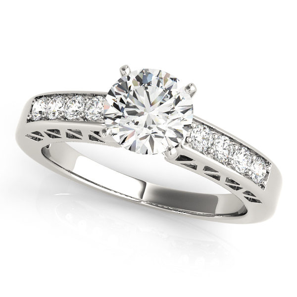 Amazing Wholesale Jewelry - Peg Ring Engagement Ring 23977050295-E