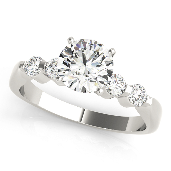 Amazing Wholesale Jewelry - Peg Ring Engagement Ring 23977050300-E