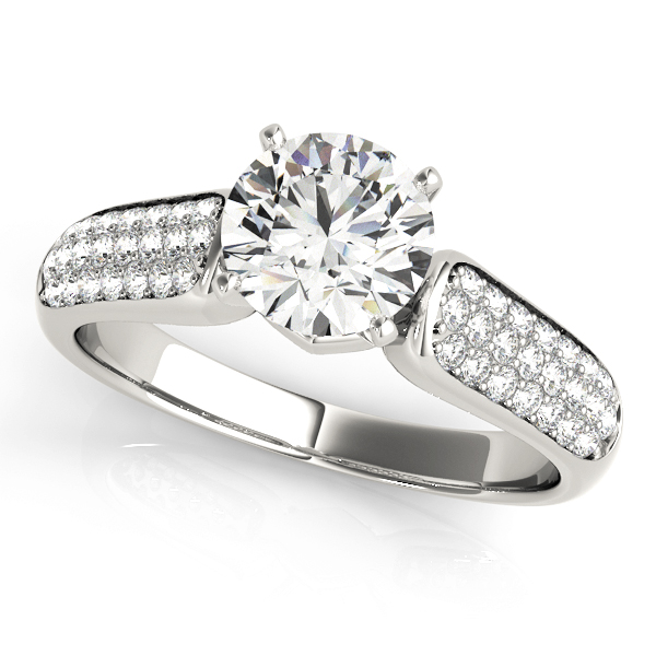 Amazing Wholesale Jewelry - Peg Ring Engagement Ring 23977050305-E