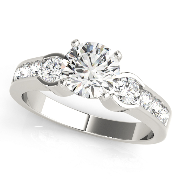 Amazing Wholesale Jewelry - Peg Ring Engagement Ring 23977050306-E