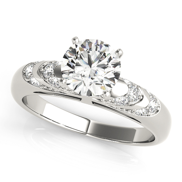 Amazing Wholesale Jewelry - Peg Ring Engagement Ring 23977050307-E