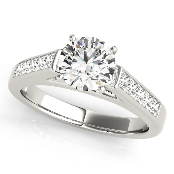 Amazing Wholesale Jewelry - Peg Ring Engagement Ring 23977050308-E-A