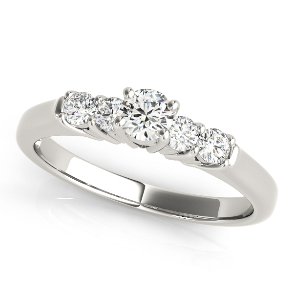Amazing Wholesale Jewelry - Round Engagement Ring 23977050312-E