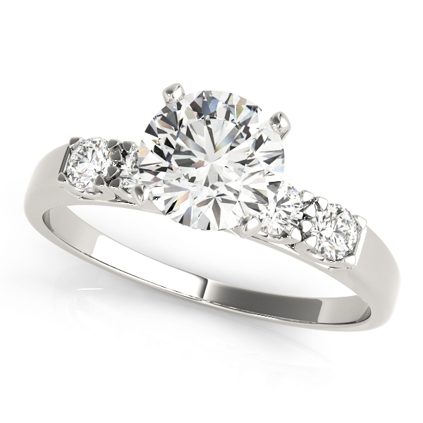 Amazing Wholesale Jewelry - Peg Ring Engagement Ring 23977050332-E-B