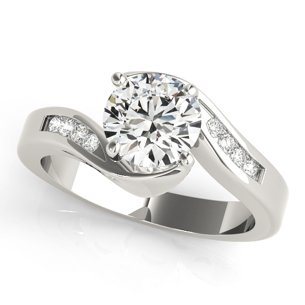 Amazing Wholesale Jewelry - Round Engagement Ring 23977050344-E