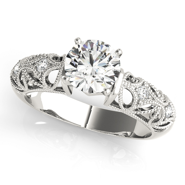 Amazing Wholesale Jewelry - Peg Ring Engagement Ring 23977050351-E