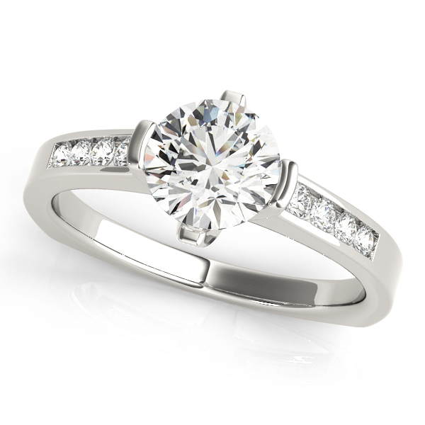 Amazing Wholesale Jewelry - Round Engagement Ring 23977050364-E