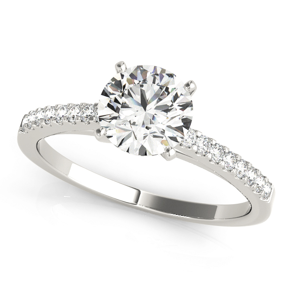 Amazing Wholesale Jewelry - Peg Ring Engagement Ring 23977050367-E-15