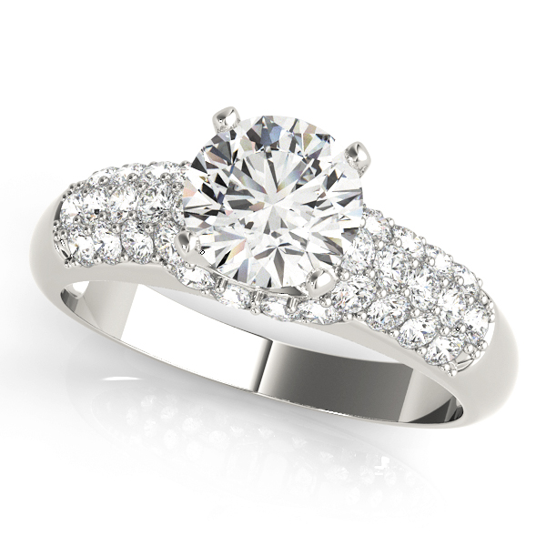 Amazing Wholesale Jewelry - Peg Ring Engagement Ring 23977050381-E
