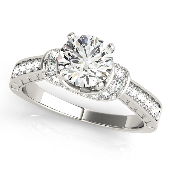 Amazing Wholesale Jewelry - Peg Ring Engagement Ring 23977050400-E