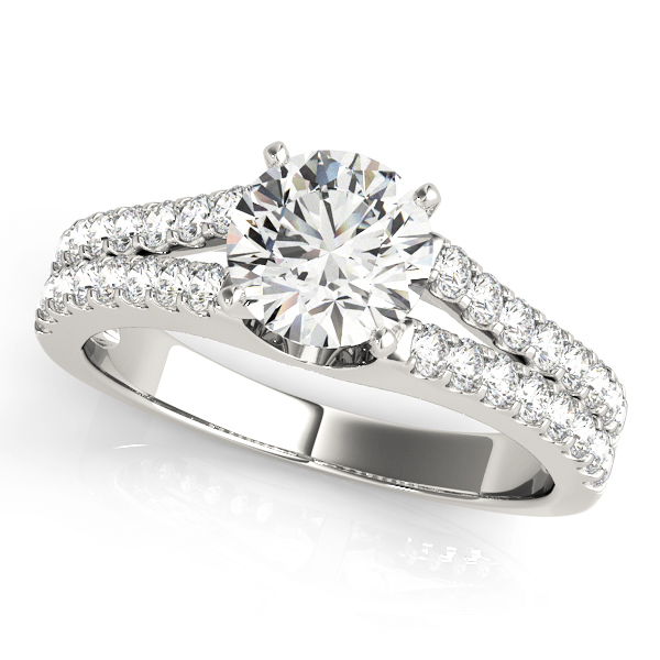 Amazing Wholesale Jewelry - Peg Ring Engagement Ring 23977050417-E