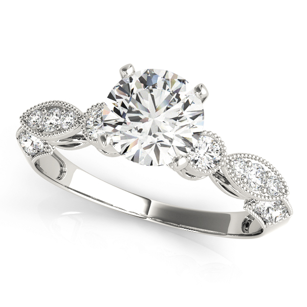Amazing Wholesale Jewelry - Peg Ring Engagement Ring 23977050486-E