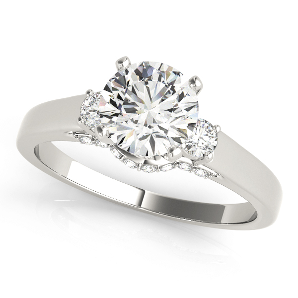 Amazing Wholesale Jewelry - Peg Ring Engagement Ring 23977050506-E