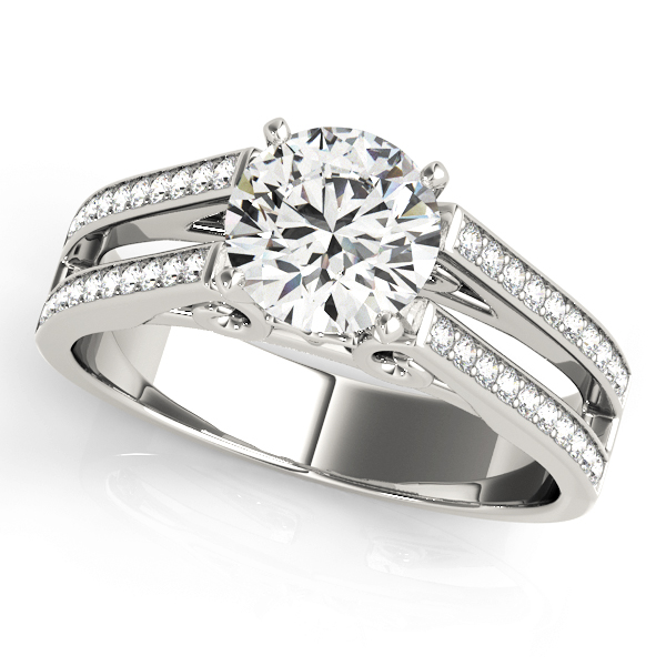 Amazing Wholesale Jewelry - Peg Ring Engagement Ring 23977050515-E