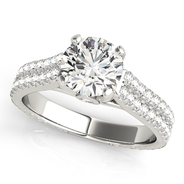 Amazing Wholesale Jewelry - Peg Ring Engagement Ring 23977050518-E
