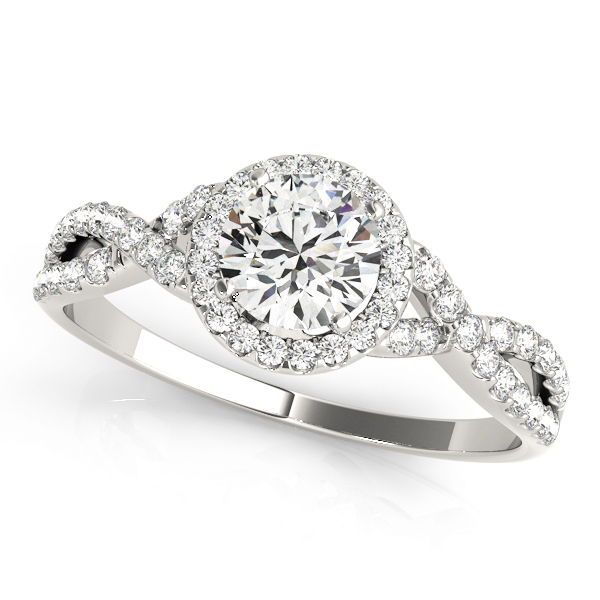 Amazing Wholesale Jewelry - Peg Ring Engagement Ring 23977050536-E-A