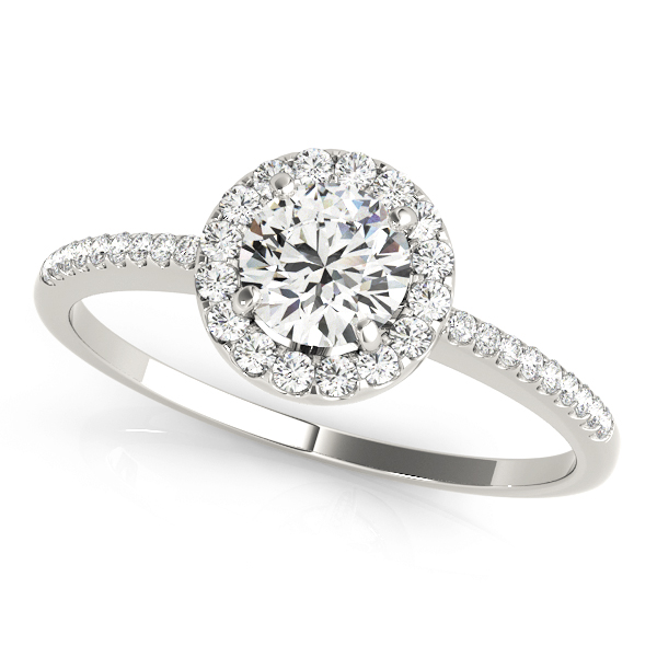 Amazing Wholesale Jewelry - Peg Ring Engagement Ring 23977050541-E-C