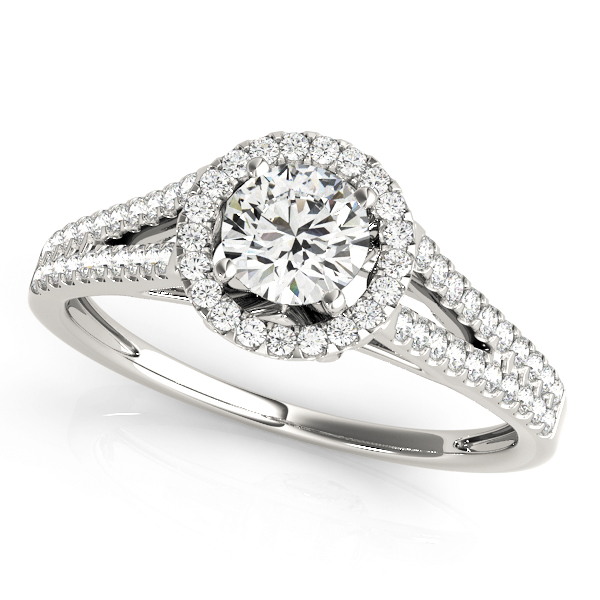 Amazing Wholesale Jewelry - Peg Ring Engagement Ring 23977050545-E-A