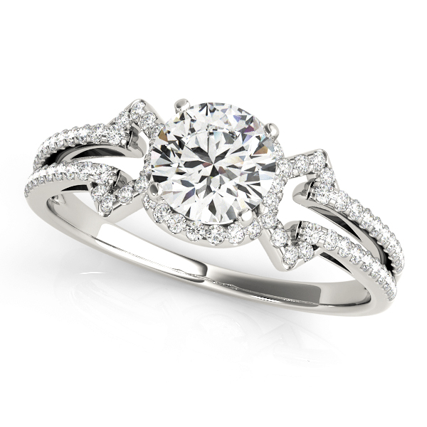 Amazing Wholesale Jewelry - Peg Ring Engagement Ring 23977050546-E-C