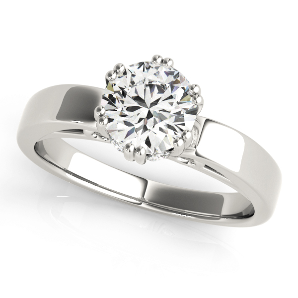 Amazing Wholesale Jewelry - Peg Ring Engagement Ring 23977050581-E