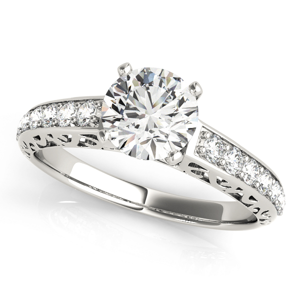 Amazing Wholesale Jewelry - Peg Ring Engagement Ring 23977050609-E