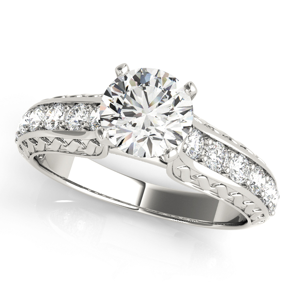 Amazing Wholesale Jewelry - Peg Ring Engagement Ring 23977050615-E