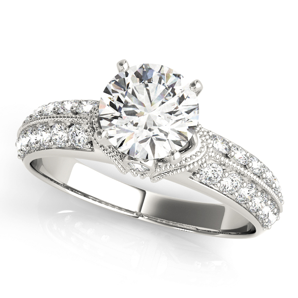 Amazing Wholesale Jewelry - Peg Ring Engagement Ring 23977050616-E