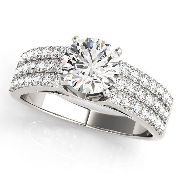 Amazing Wholesale Jewelry - Peg Ring Engagement Ring 23977050625-E