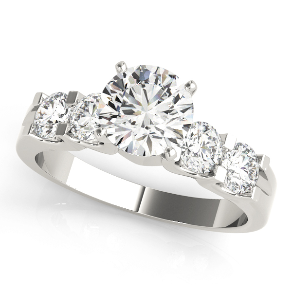 Amazing Wholesale Jewelry - Peg Ring Engagement Ring 23977050634-E-15