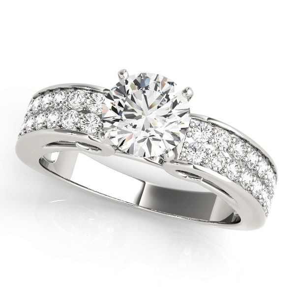 Amazing Wholesale Jewelry - Peg Ring Engagement Ring 23977050638-E