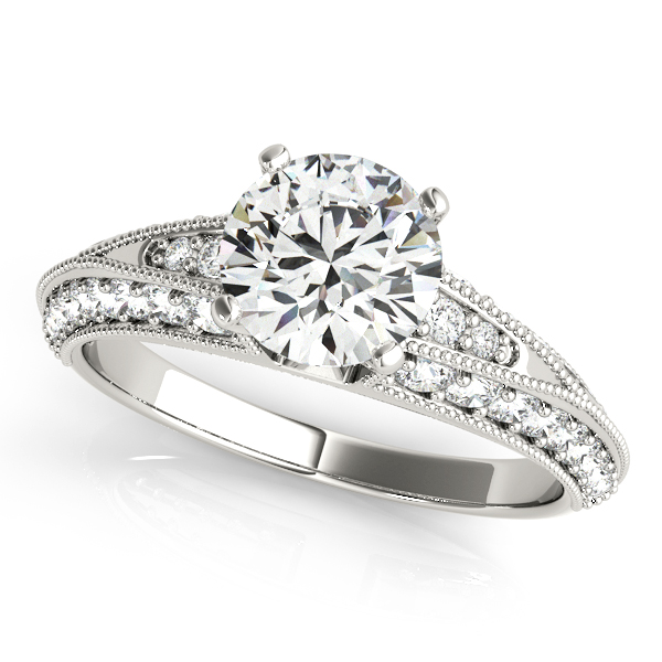 Amazing Wholesale Jewelry - Peg Ring Engagement Ring 23977050644-E