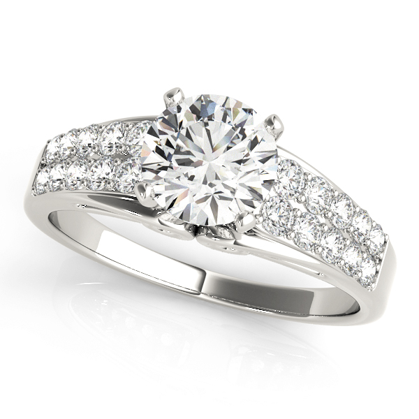 Amazing Wholesale Jewelry - Peg Ring Engagement Ring 23977050665-E
