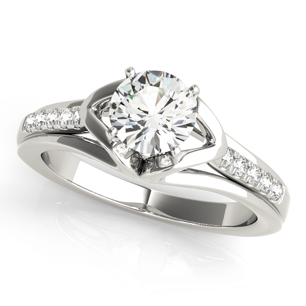 Amazing Wholesale Jewelry - Peg Ring Engagement Ring 23977050790-E