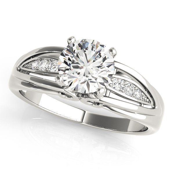 Amazing Wholesale Jewelry - Peg Ring Engagement Ring 23977050801-E