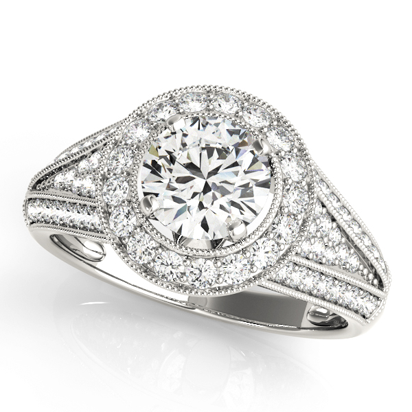 Amazing Wholesale Jewelry - Peg Ring Engagement Ring 23977050839-E