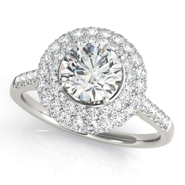 Amazing Wholesale Jewelry - Peg Ring Engagement Ring 23977050844-E-A