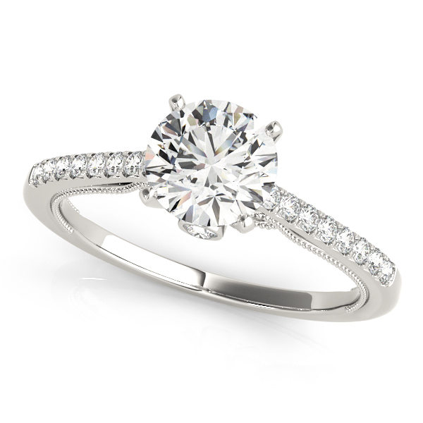 Amazing Wholesale Jewelry - Peg Ring Engagement Ring 23977050845-E-A