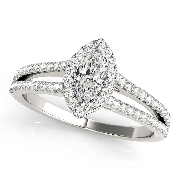 Amazing Wholesale Jewelry - Marquise Engagement Ring 23977050853-E-7X3.5