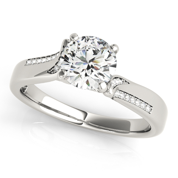 Amazing Wholesale Jewelry - Peg Ring Engagement Ring 23977050859-E