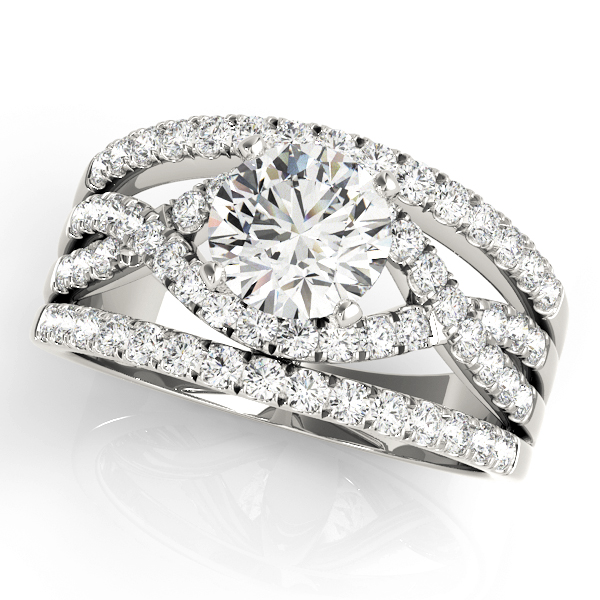 Amazing Wholesale Jewelry - Peg Ring Engagement Ring 23977050861-E