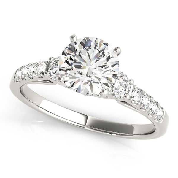 Amazing Wholesale Jewelry - Peg Ring Engagement Ring 23977050863-E