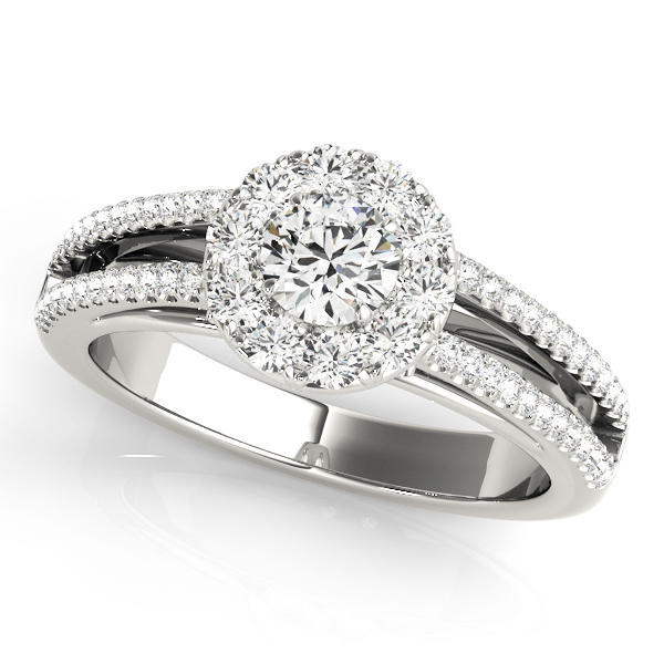 Amazing Wholesale Jewelry - Round Engagement Ring 23977050867-E